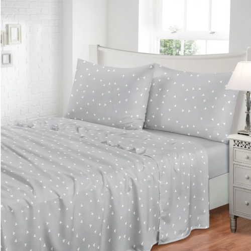 Jogo de Cama Toque de Seda Luxo 300 Fios 4 Peças Casal - Jolitex